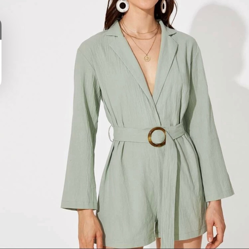 Light green romper